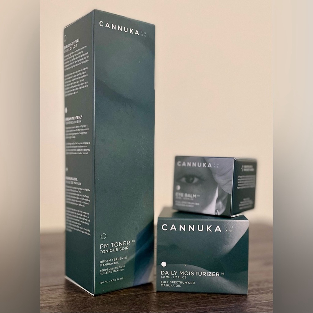 CANNUKA Full Spectrum Skincare. 3-piece Set
